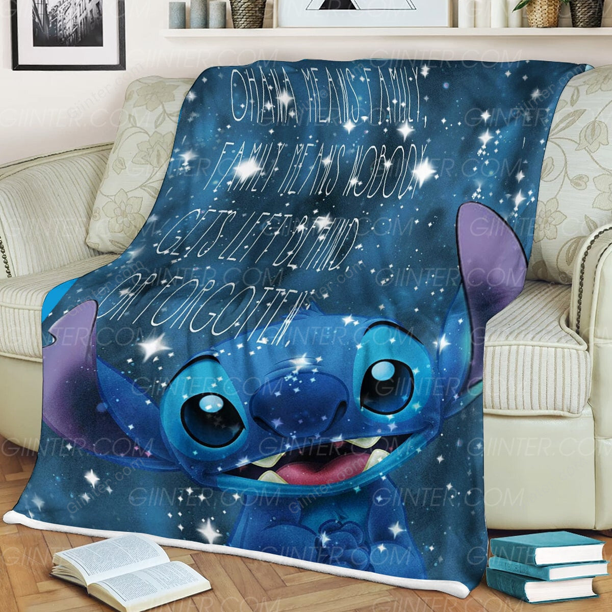 Premium Stitch Fleece Blanket GINLIST65734
