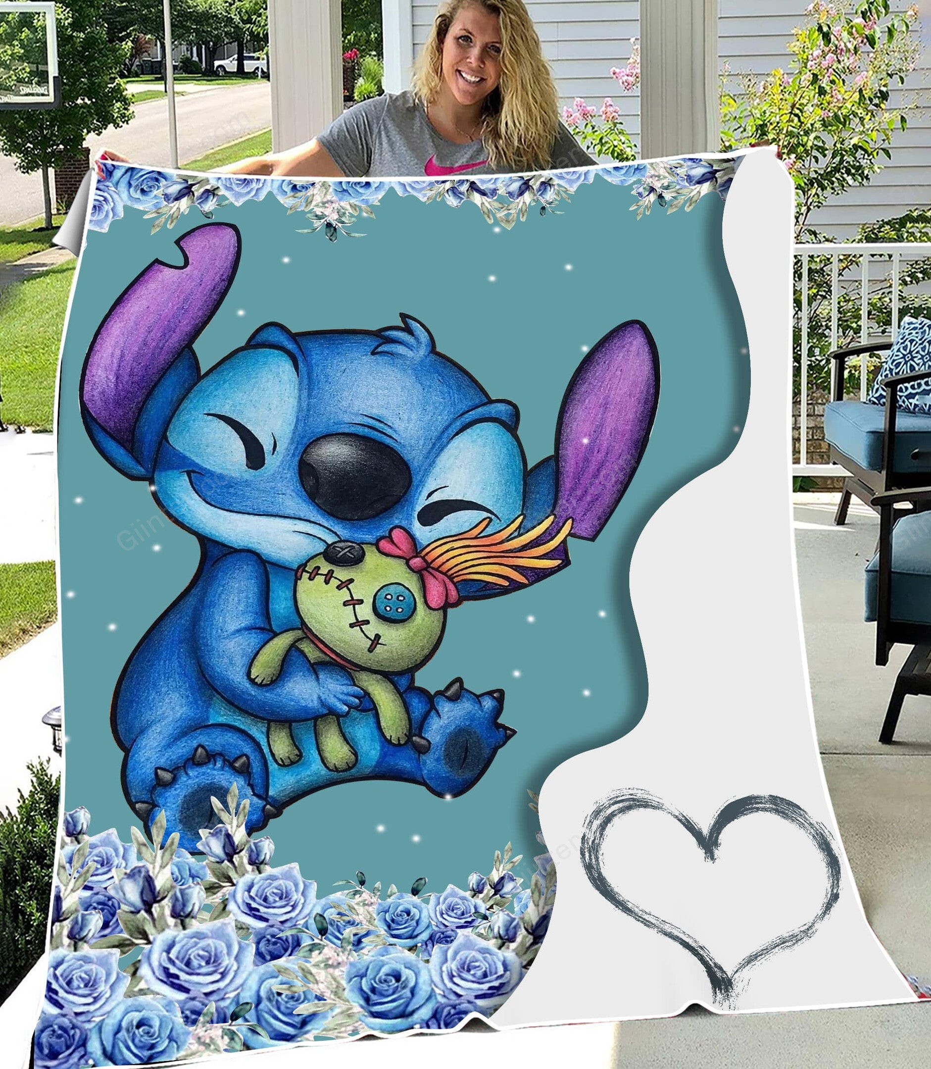 Premium Stitch Fleece Blanket GINLIST70604