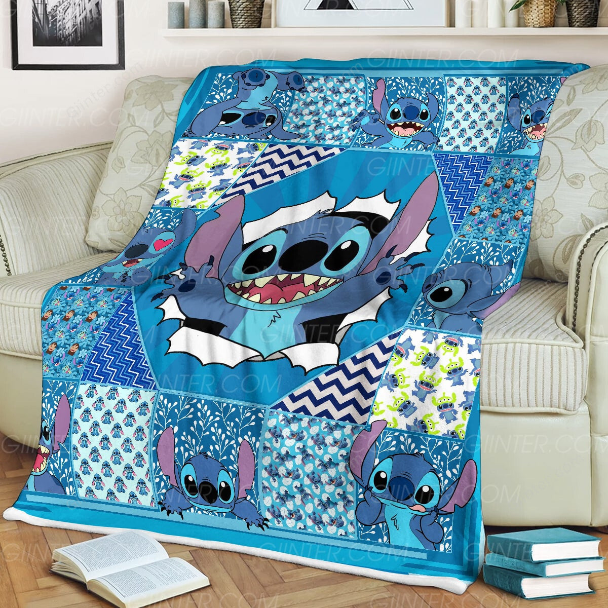 Premium Stitch Fleece Blanket GINLIST80491