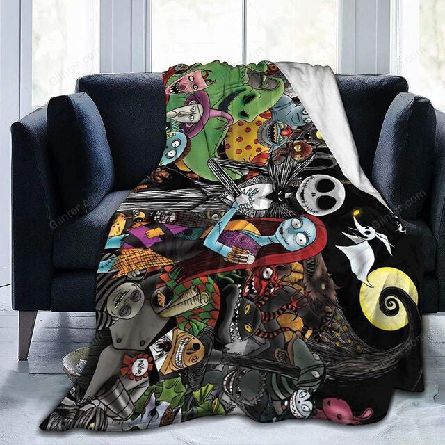 Premium The Nightmare Before Christmas Fleece Blanket 537