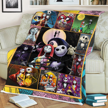 the nightmare before christmas blanket