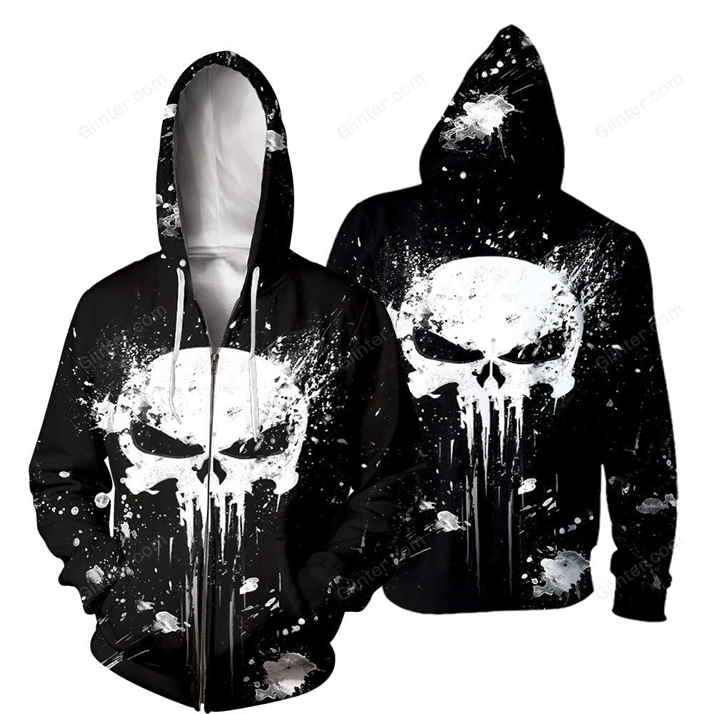 Punisher 3D All Over Printed Shirts For Men And Women 04