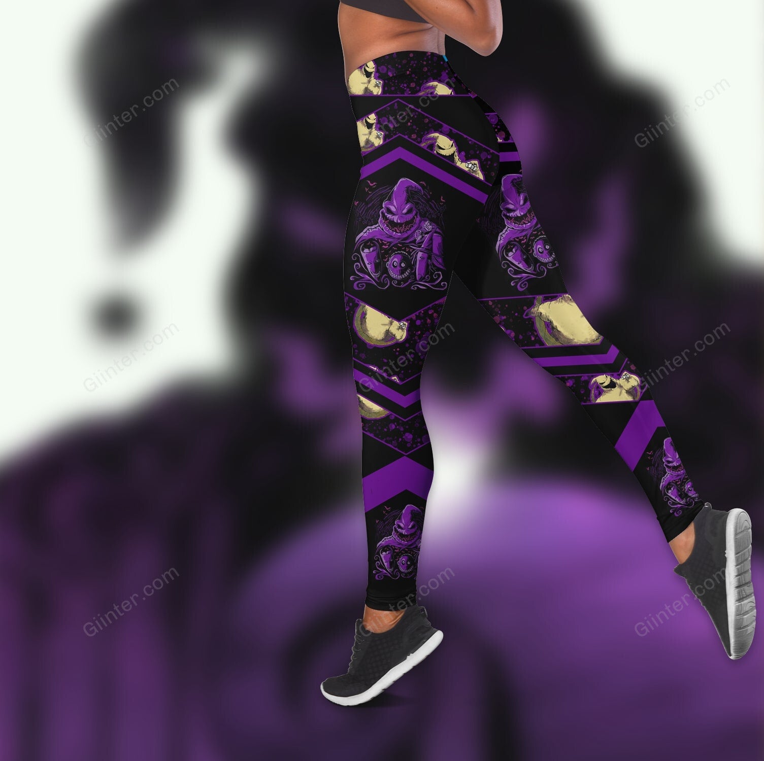 Purple Boogieman Combo Hoodie & Legging GINNBC86334