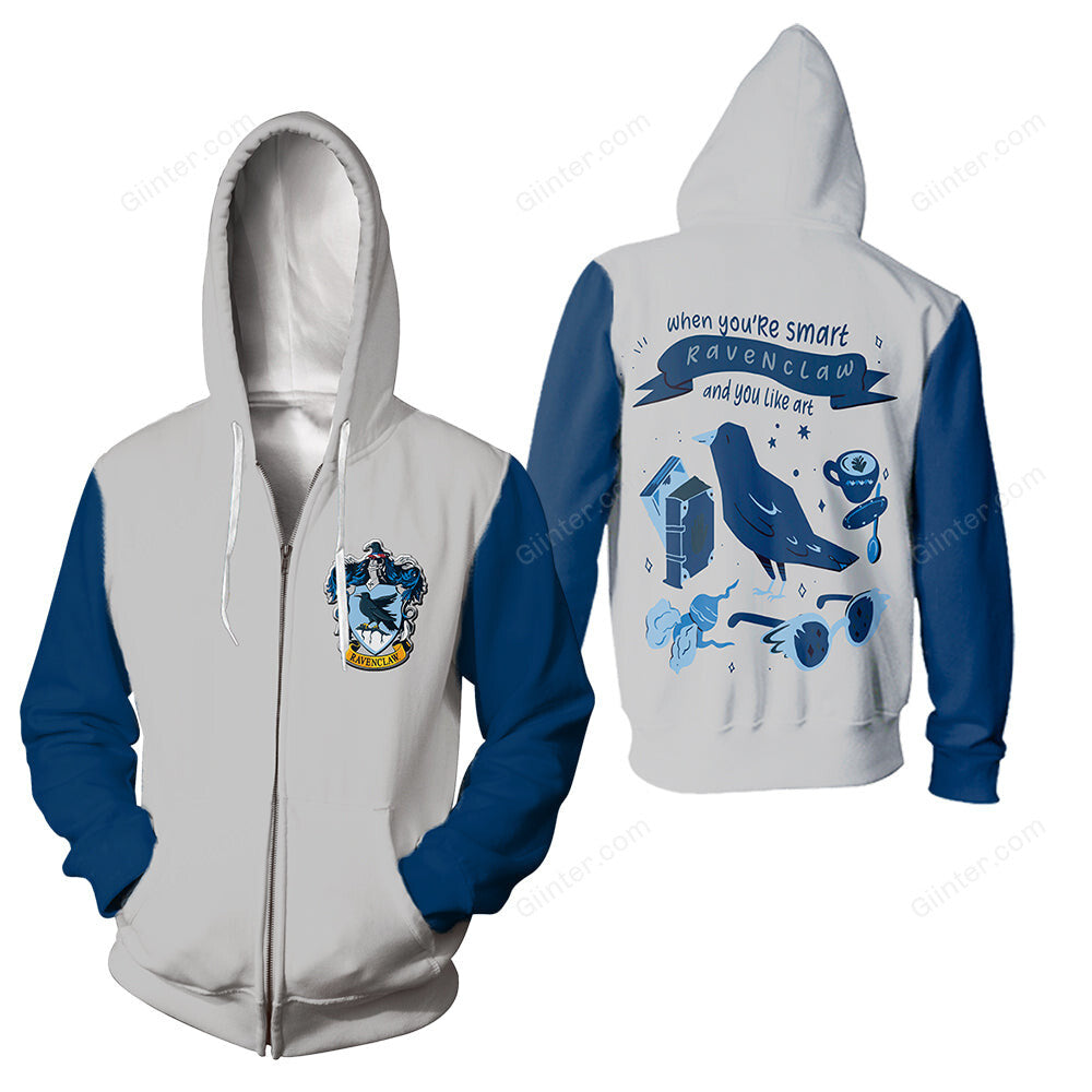 RAVENCLAW 3D ALL OVER PRINTED SHIRT