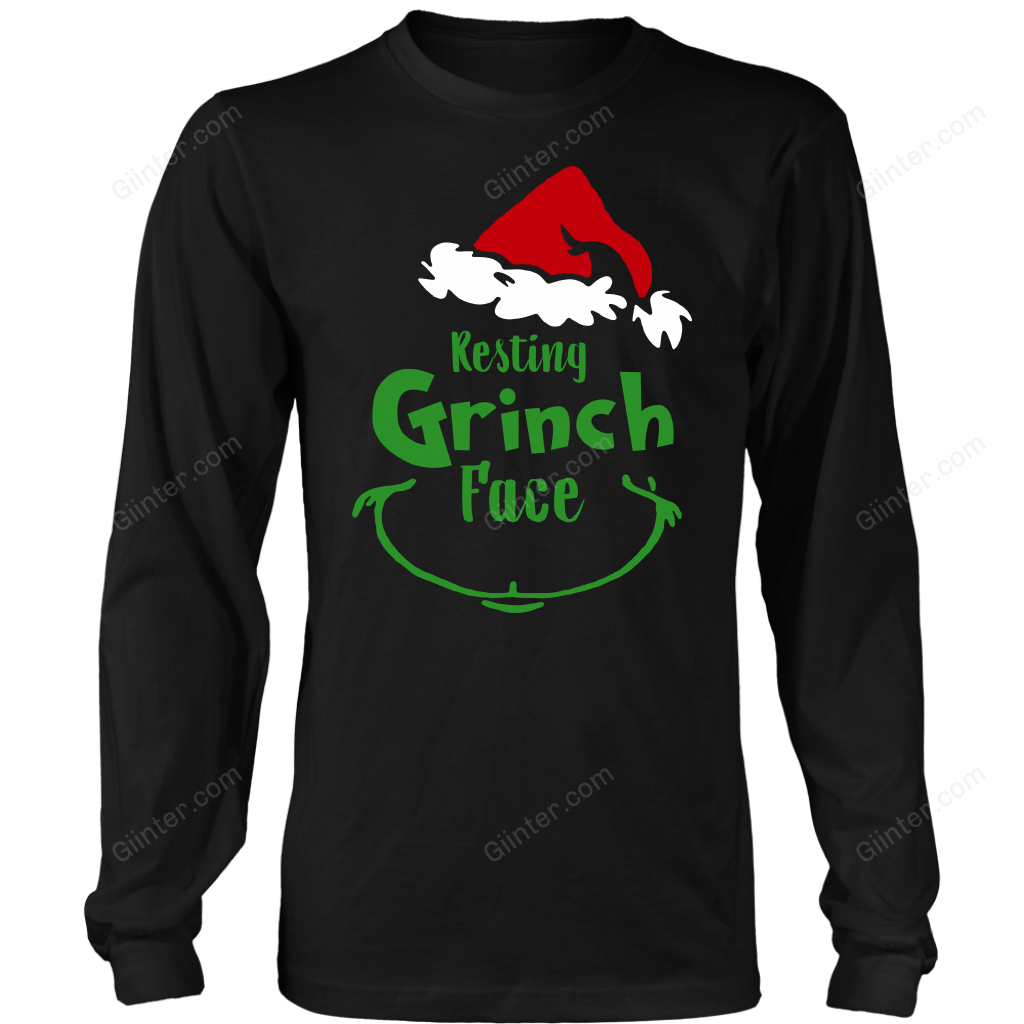 RESTING GRINCH FACE SHIRT