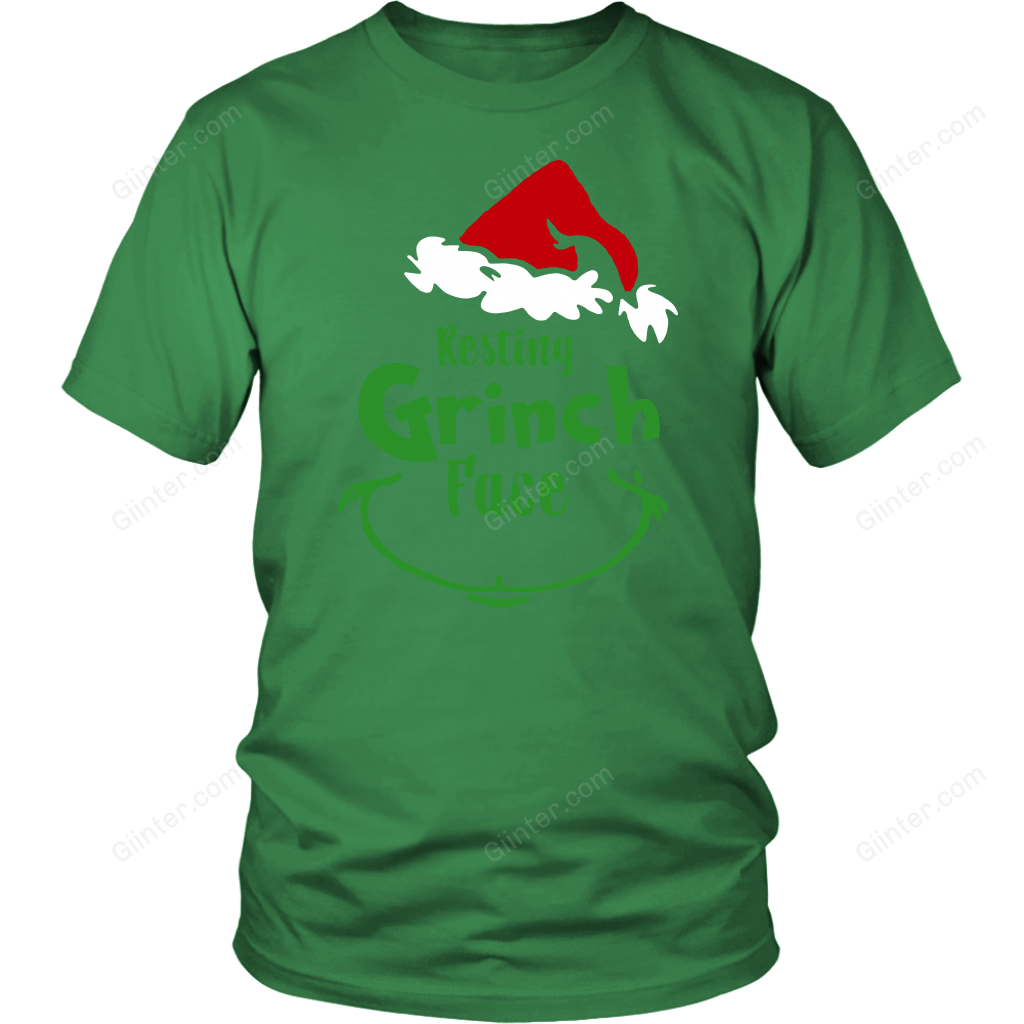 RESTING GRINCH FACE SHIRT