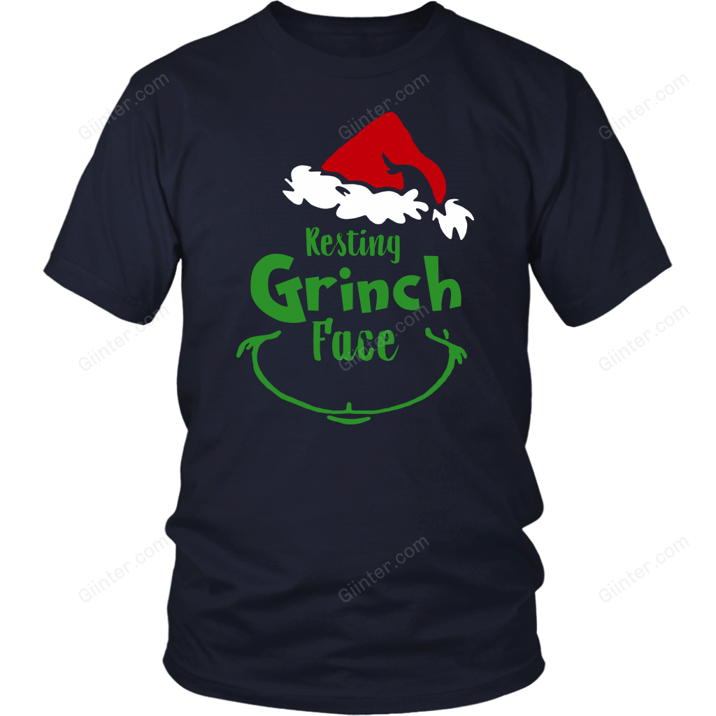 RESTING GRINCH FACE SHIRT