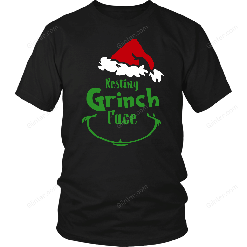 RESTING GRINCH FACE SHIRT