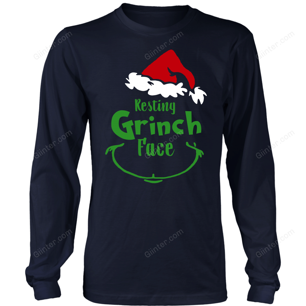 RESTING GRINCH FACE SHIRT
