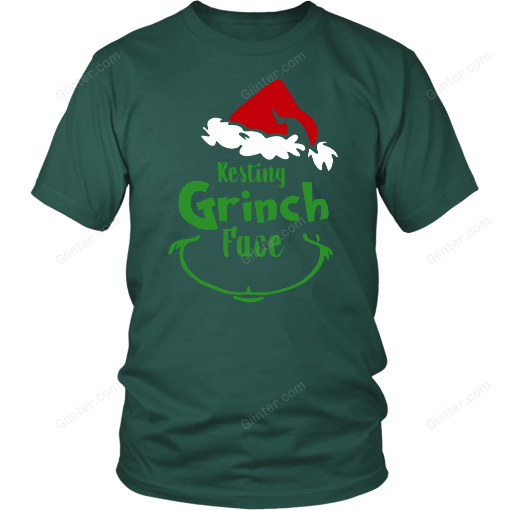 RESTING GRINCH FACE SHIRT