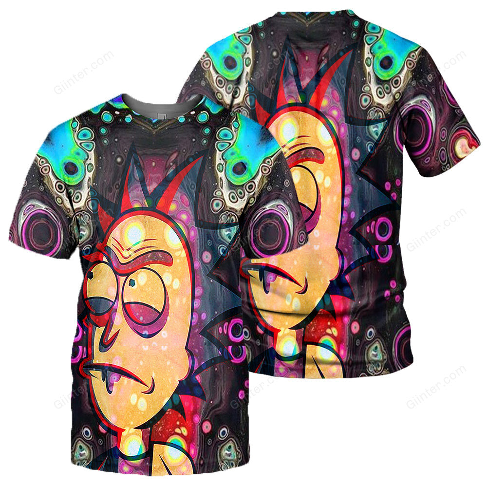 Rick And Morty 3D All Over Printed Shirts For Men & Women