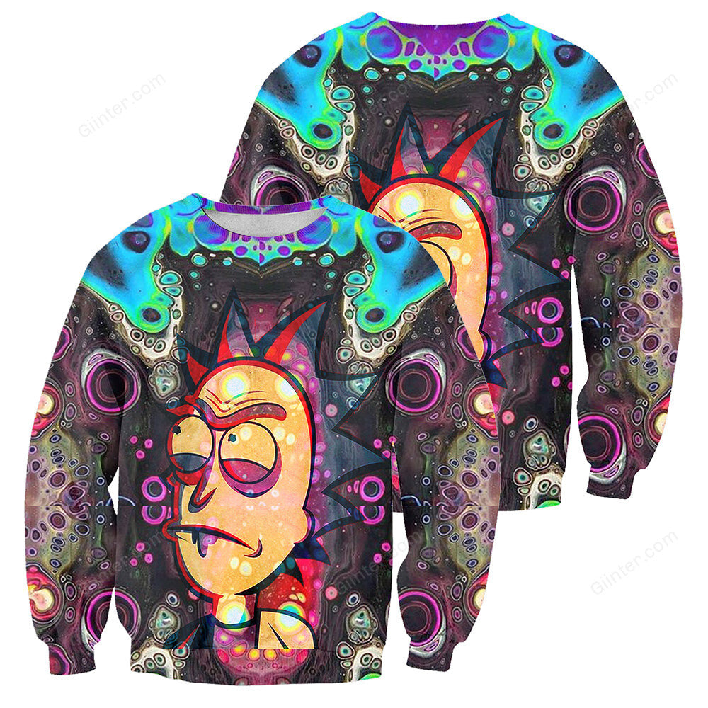 Rick And Morty 3D All Over Printed Shirts For Men & Women