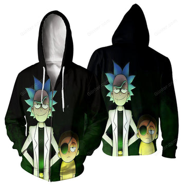 rick and morty hoodie