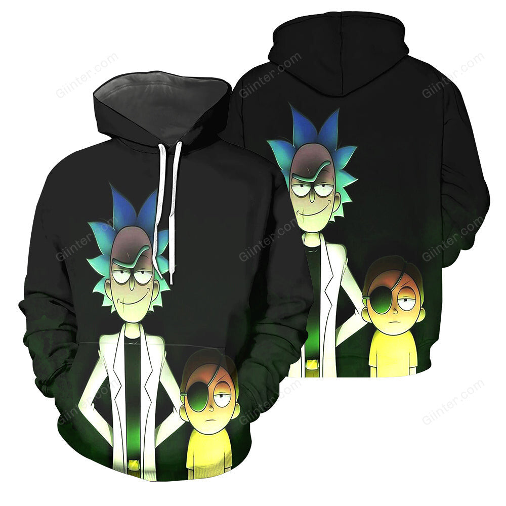rick and morty hoodie