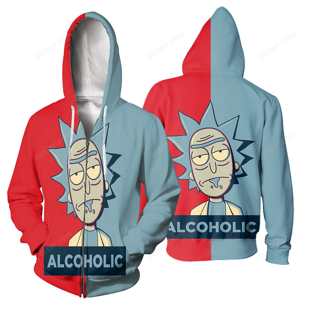 Rick And Morty All Over Printed Shirts For Men & Women 03