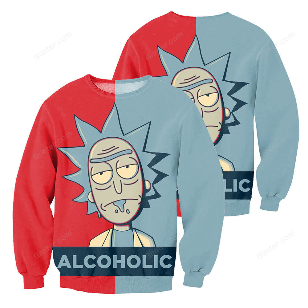 Rick And Morty All Over Printed Shirts For Men & Women 03