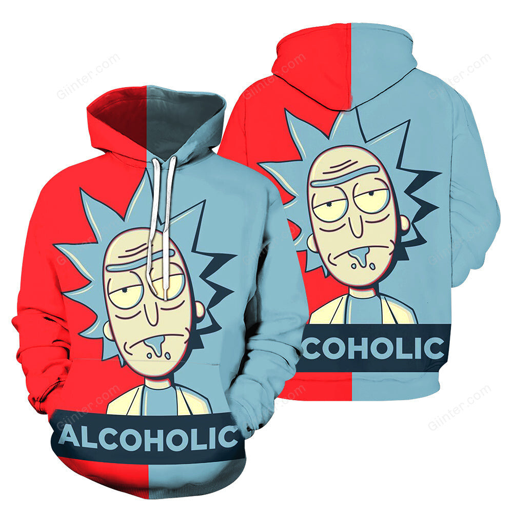 Rick And Morty All Over Printed Shirts For Men & Women 03