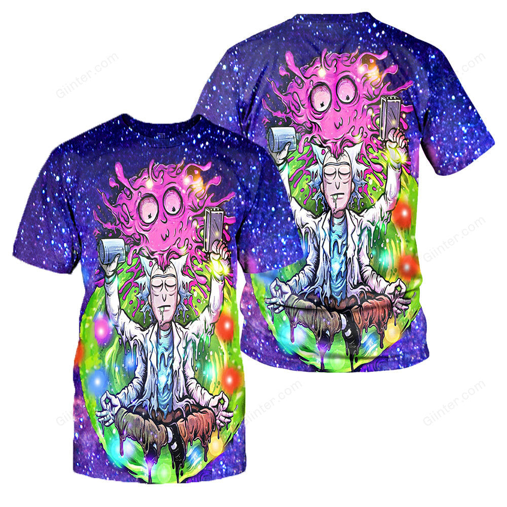 rick and morty shirt