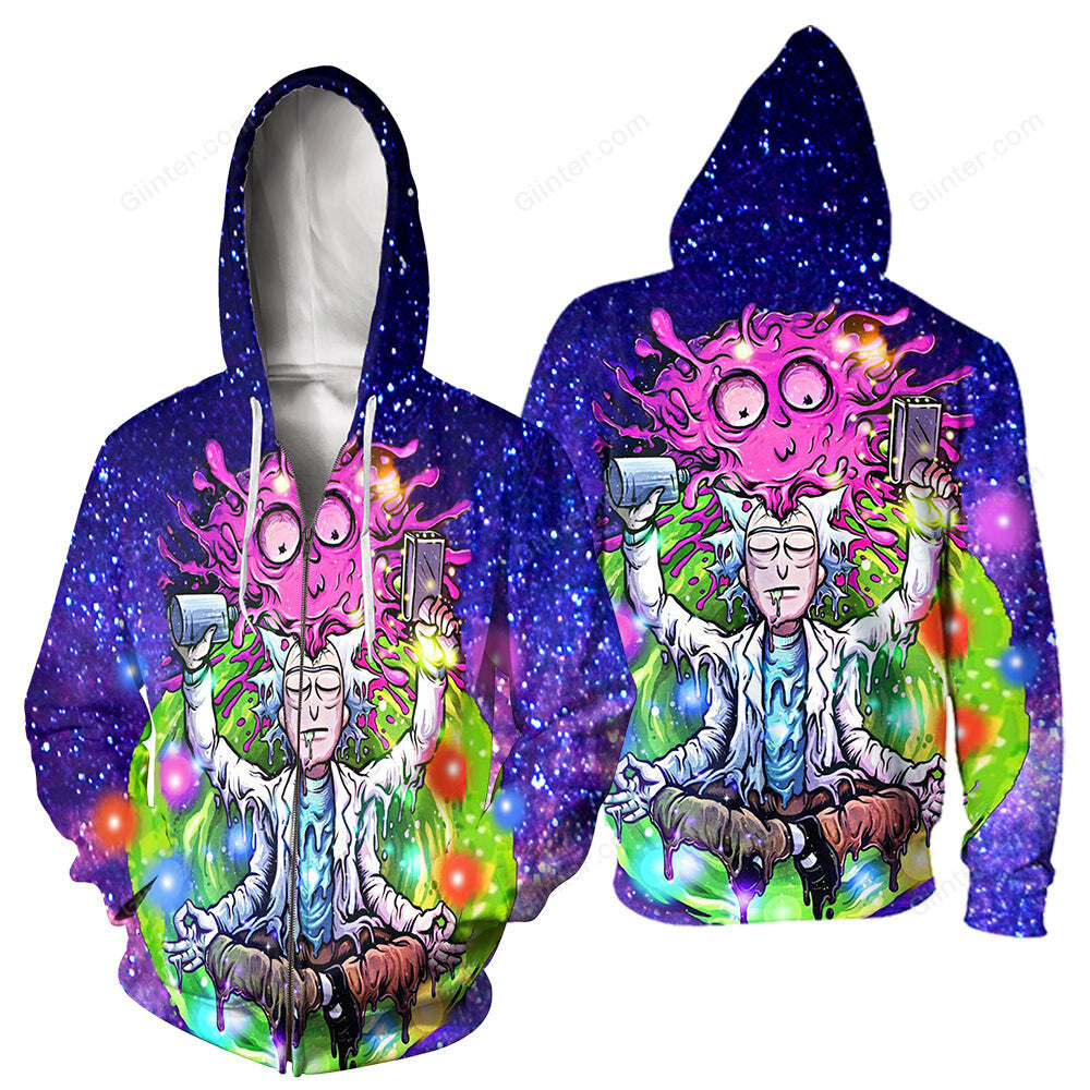 Rick And Morty All Over Printed Shirts For Men & Women 04