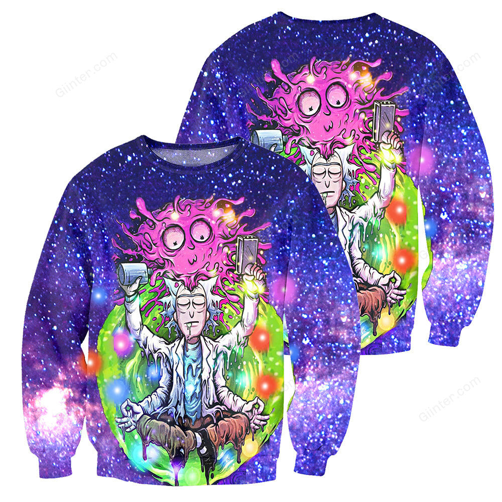Rick And Morty All Over Printed Shirts For Men & Women 04