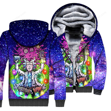 rick and morty hoodie