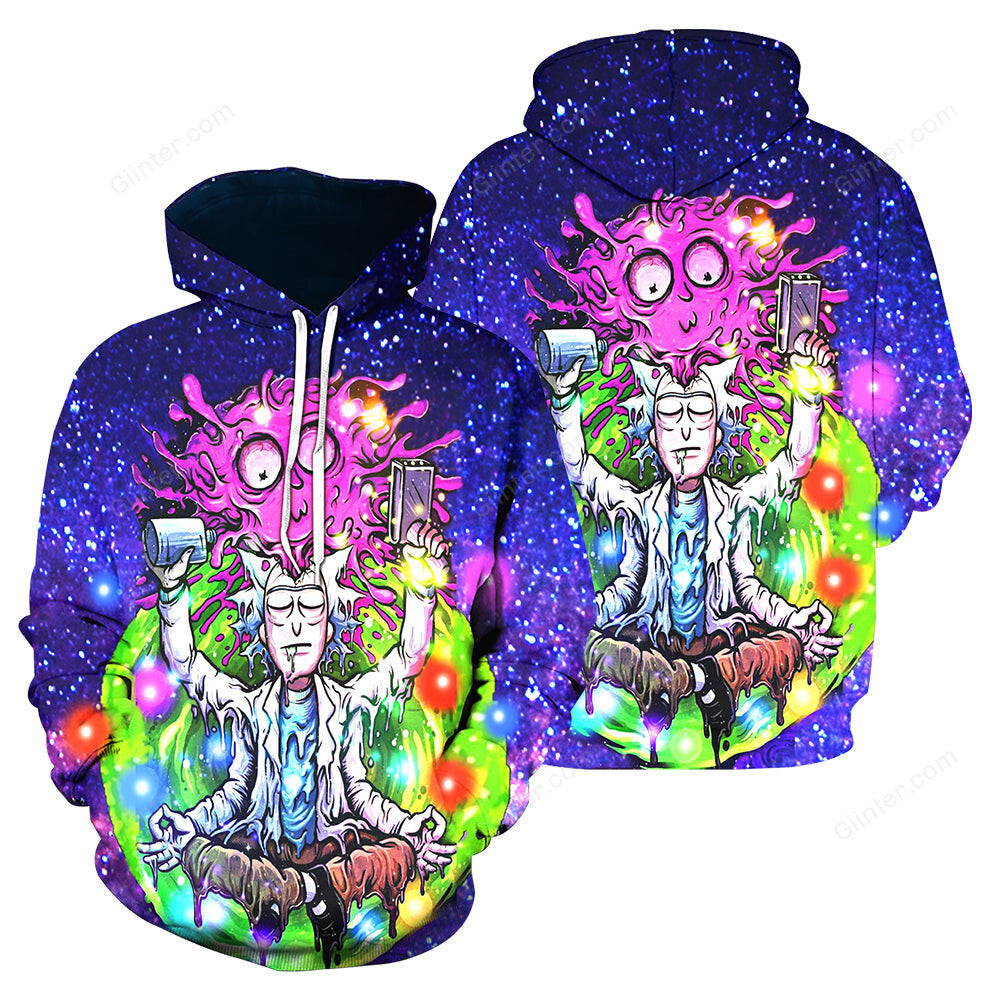 Rick And Morty All Over Printed Shirts For Men & Women 04