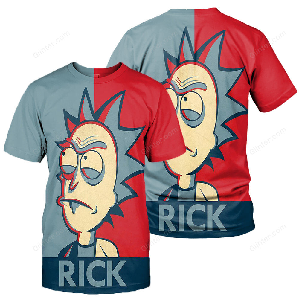 Rick And Morty All Over Printed Shirts For Men & Women 05