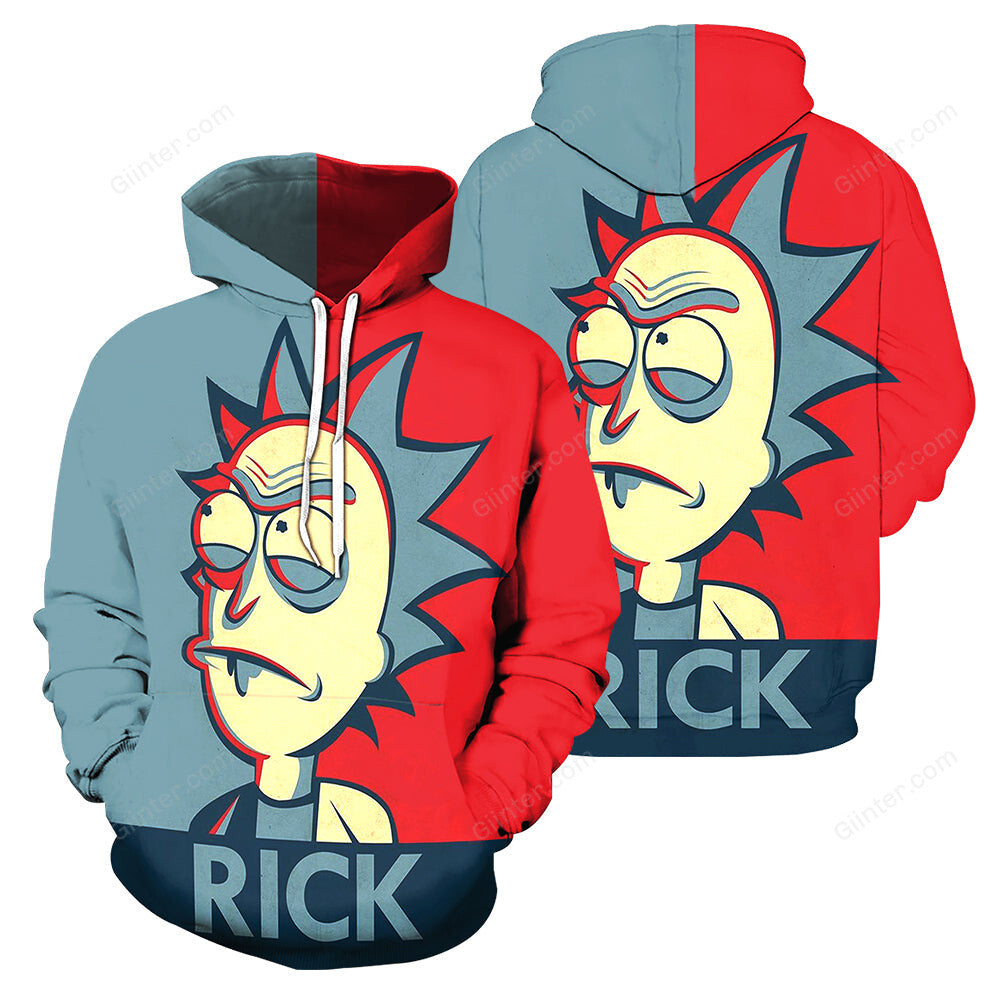 rick and morty hoodie