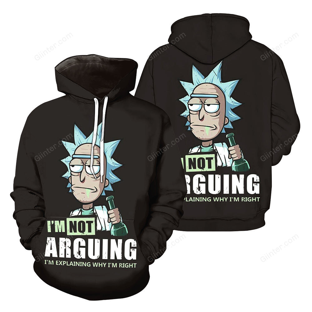 rick and morty hoodie