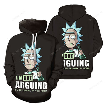 rick and morty hoodie