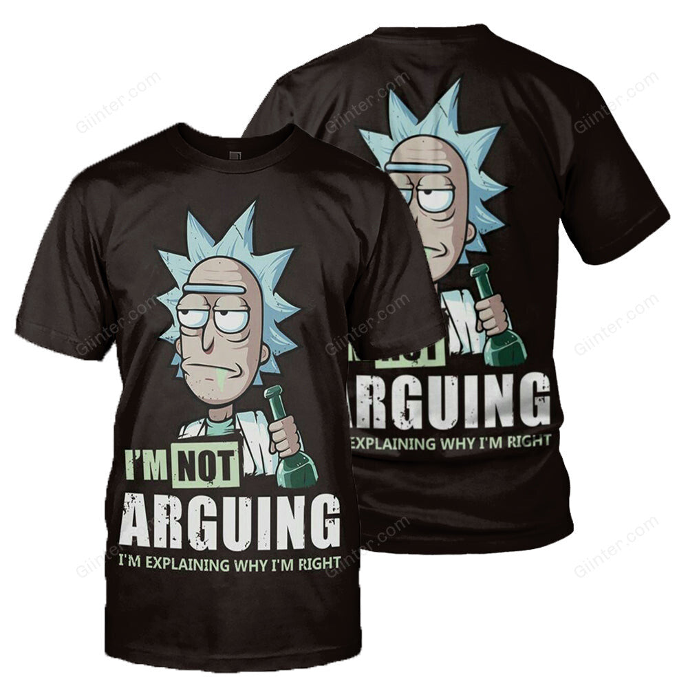 Rick And Morty All Over Printed Shirts For Men & Women 07