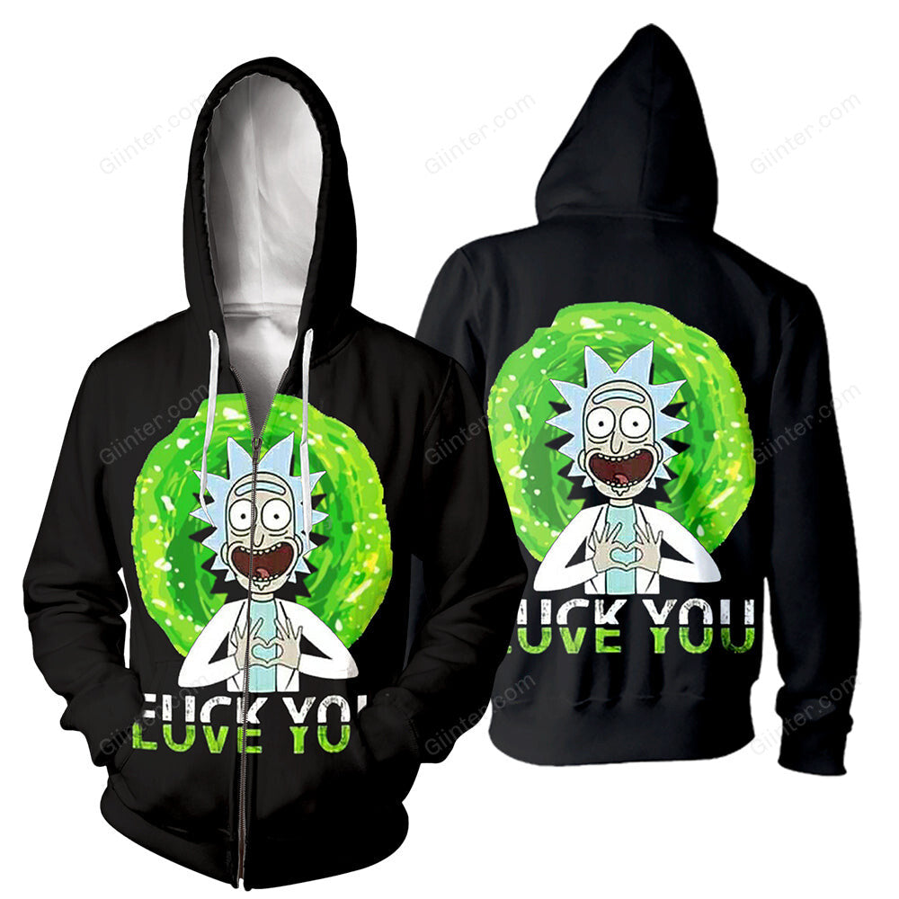 Rick And Morty All Over Printed Shirts For Men & Women 10