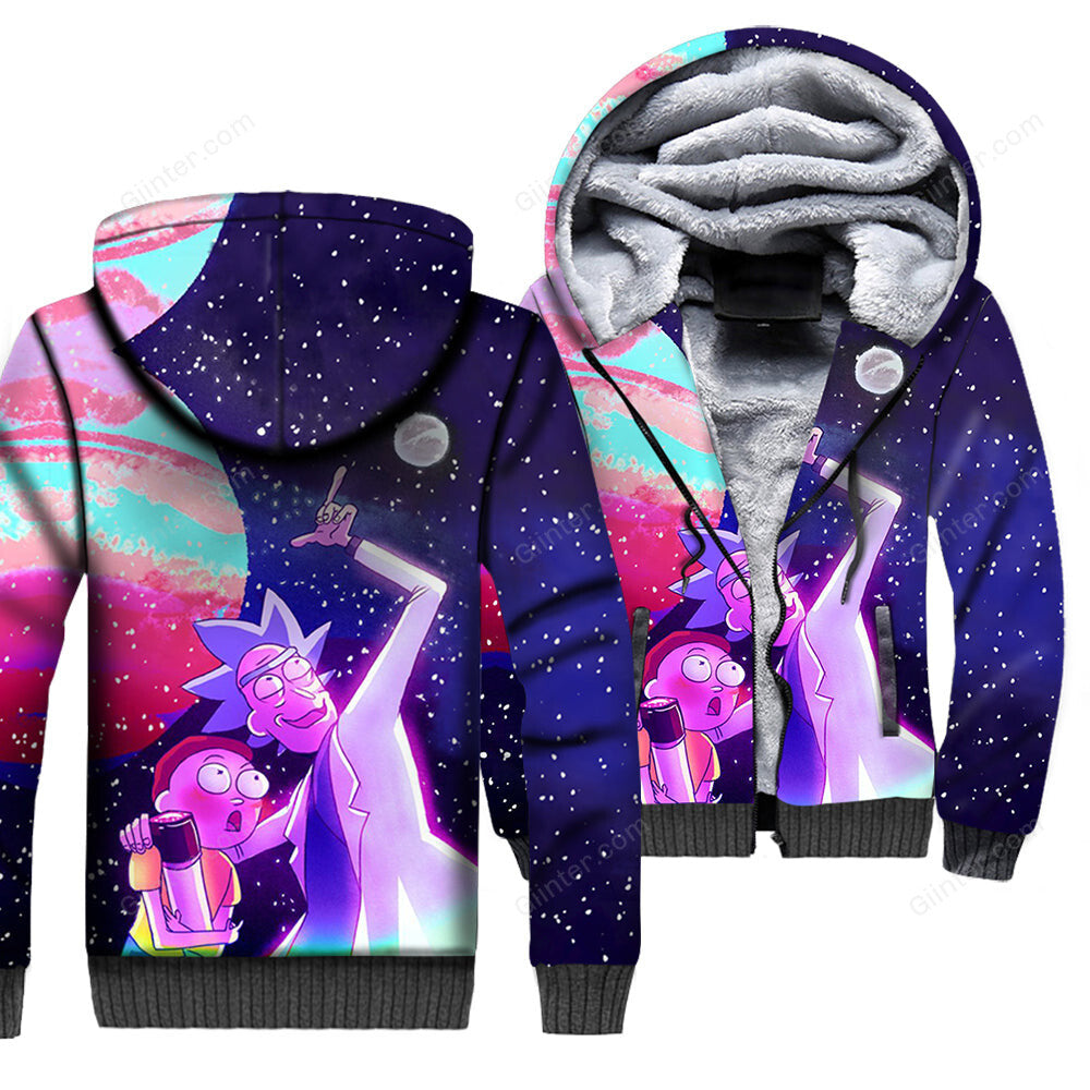 rick and morty hoodie