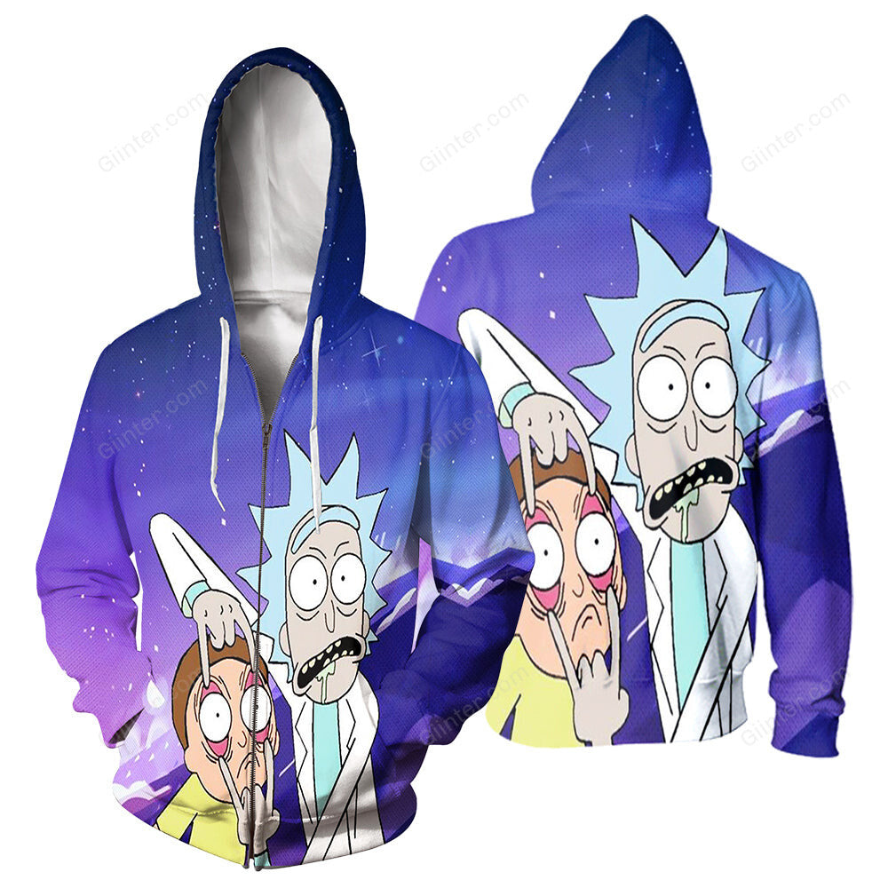 Rick And Morty All Over Printed Shirts For Men & Women 13