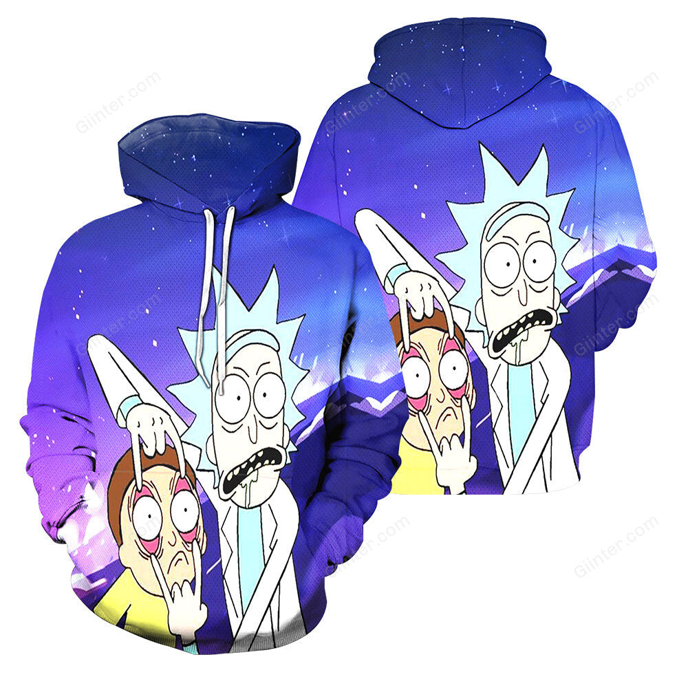 Rick And Morty All Over Printed Shirts For Men & Women 13