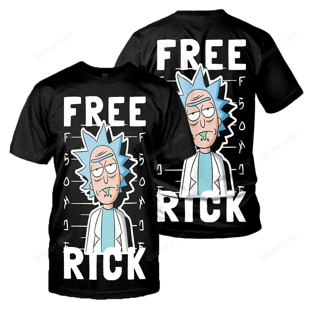 Rick And Morty All Over Printed Shirts For Men & Women 14