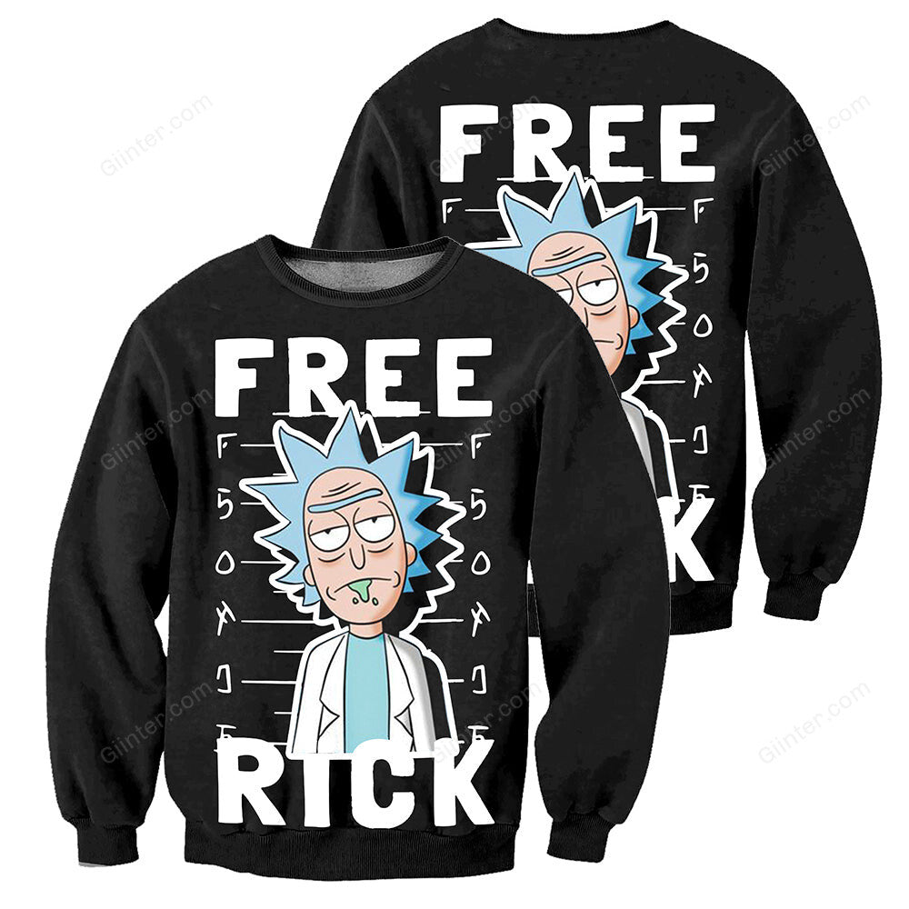 Rick And Morty All Over Printed Shirts For Men & Women 14
