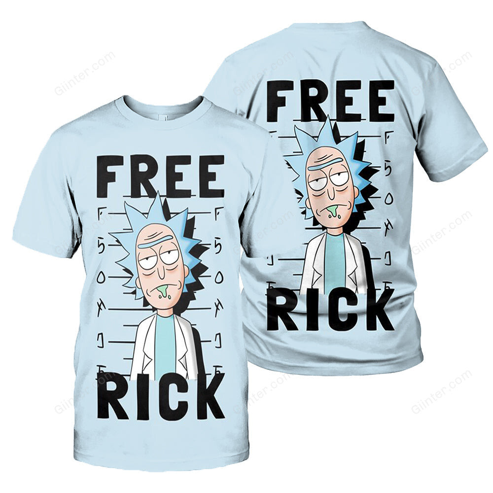Rick And Morty All Over Printed Shirts For Men & Women 14