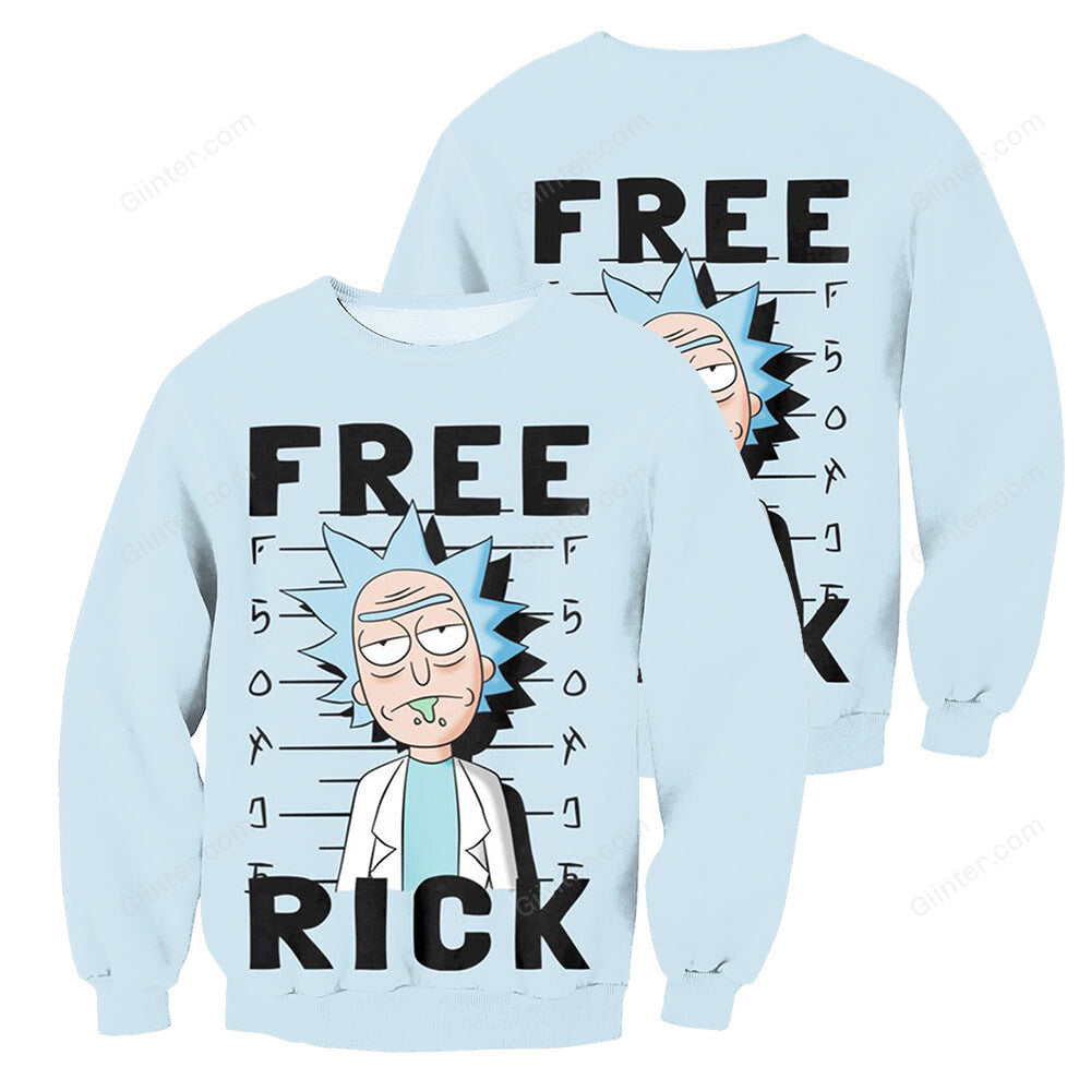 Rick And Morty All Over Printed Shirts For Men & Women 14