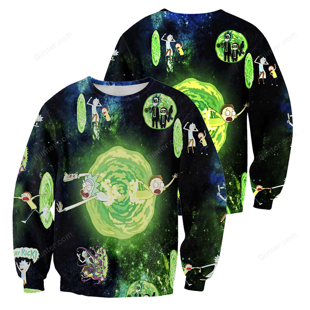 Rick And Morty All Over Printed Shirts For Men & Women 18