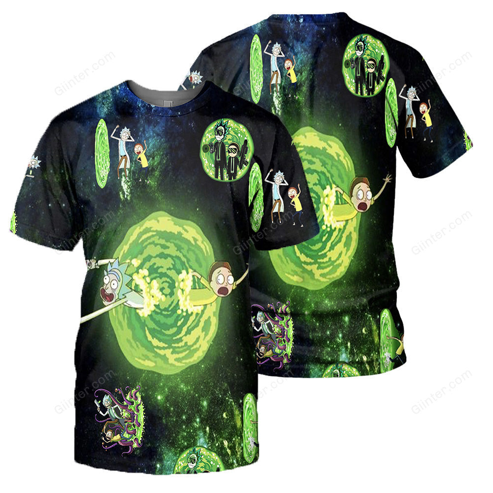 Rick And Morty All Over Printed Shirts For Men & Women 18