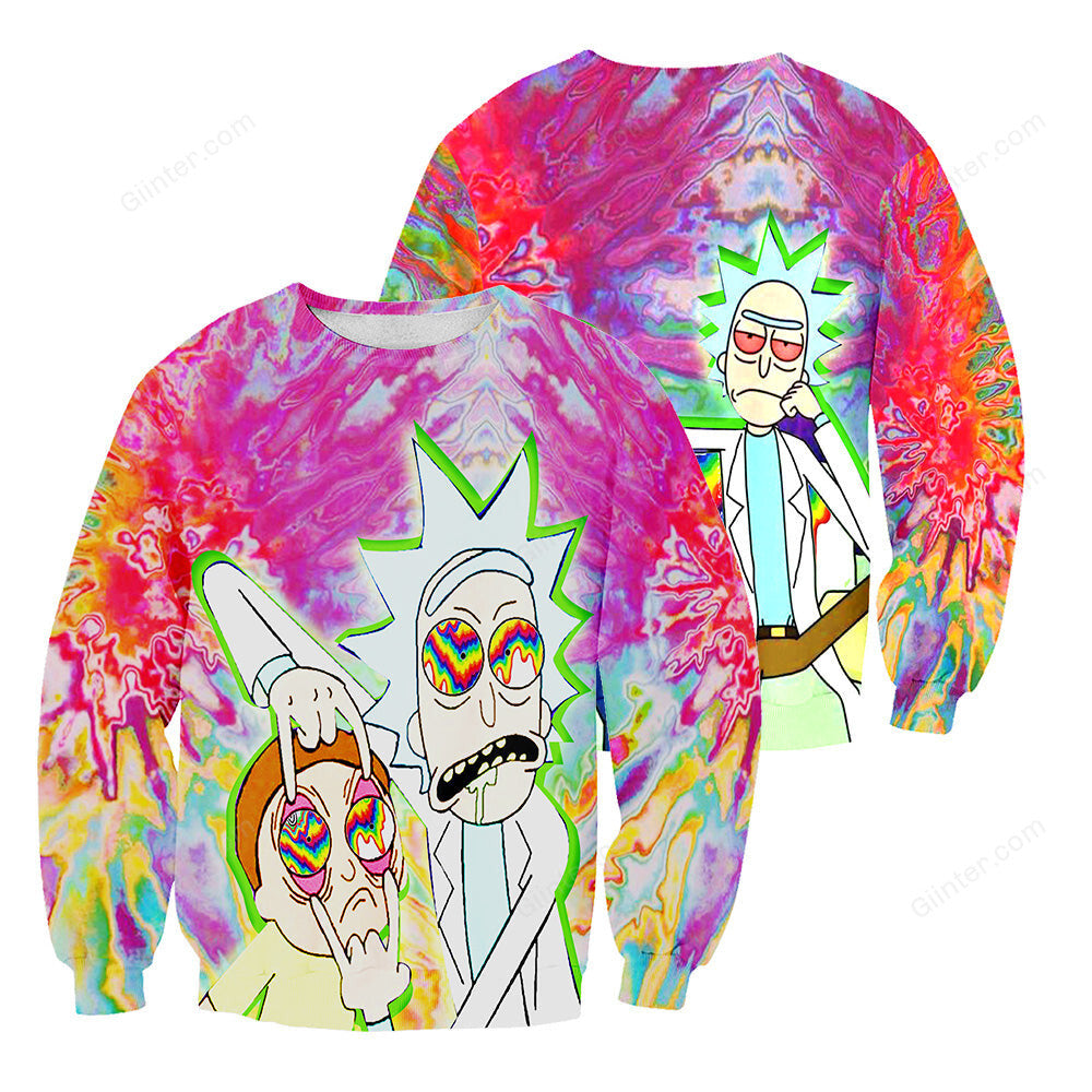 Rick And Morty All Over Printed Shirts For Men & Women 20