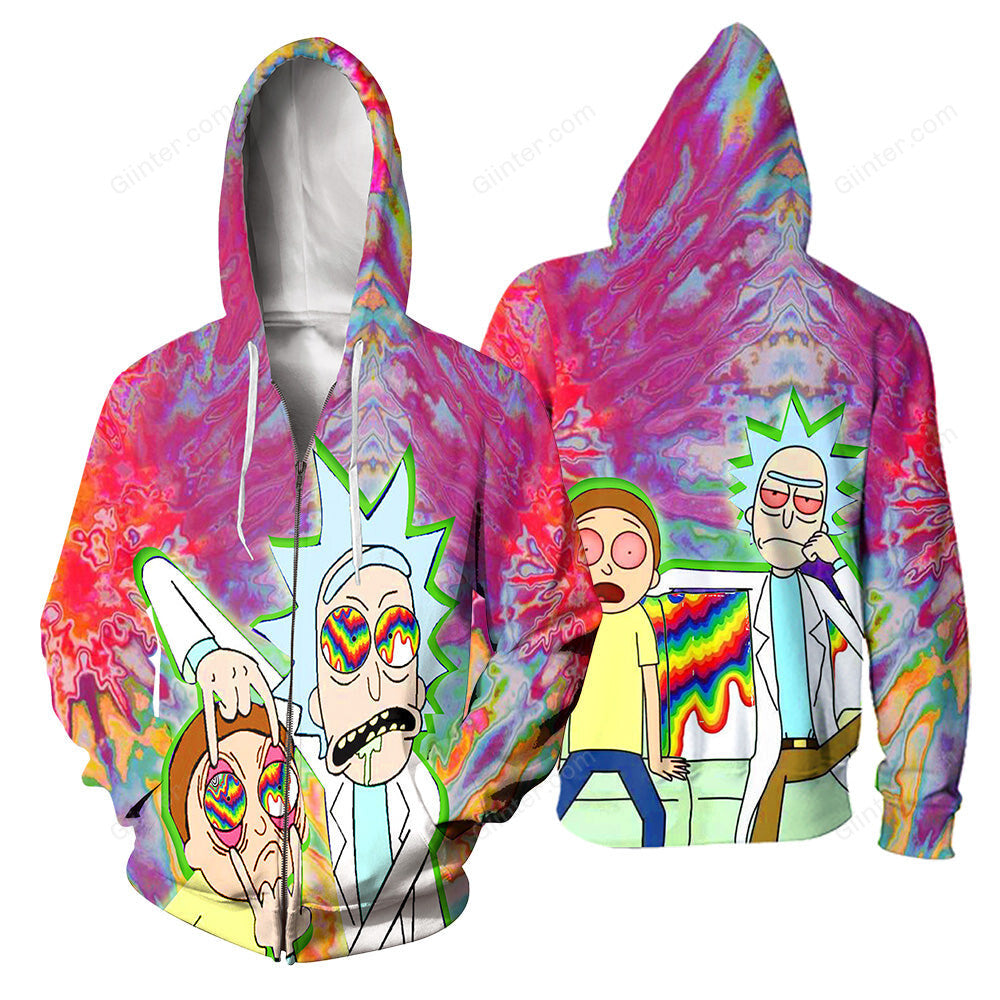 Rick And Morty All Over Printed Shirts For Men & Women 20