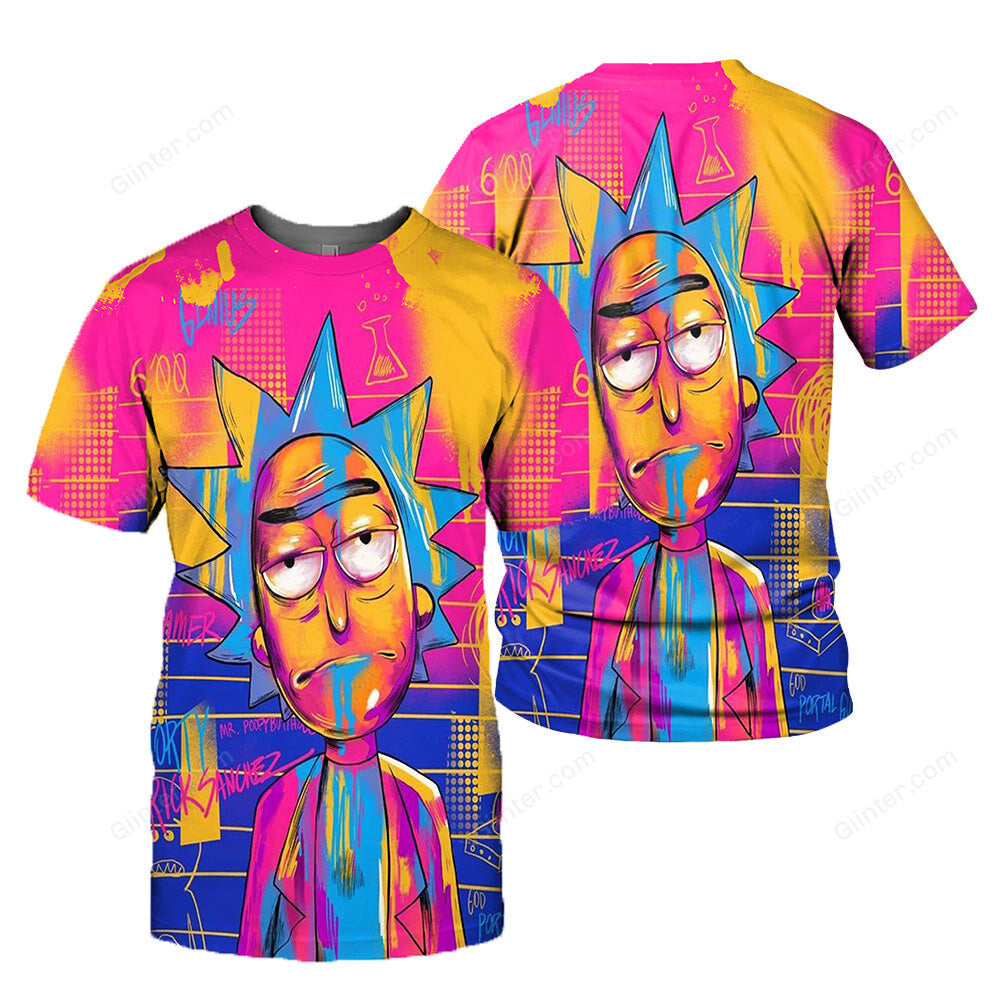 Rick And Morty All Over Printed Shirts For Men & Women 21