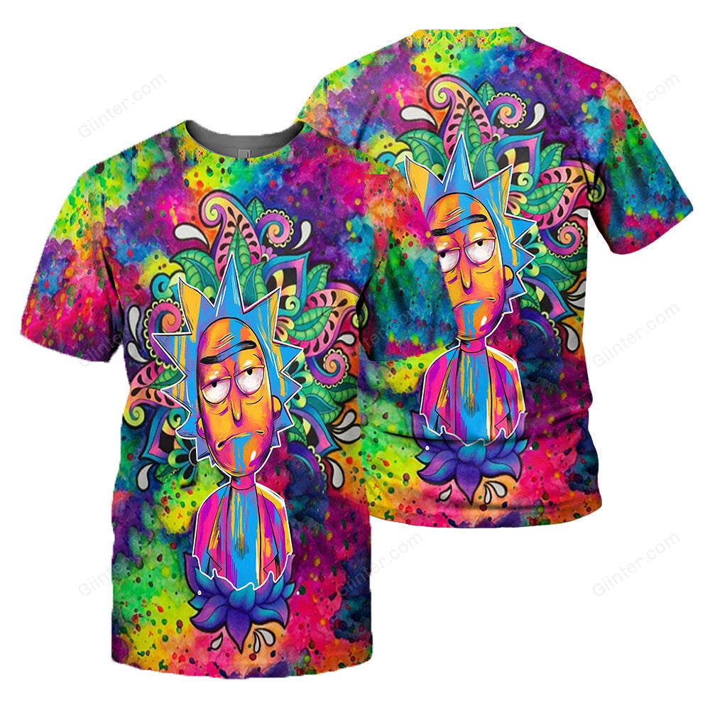 Rick And Morty All Over Printed Shirts For Men & Women 22