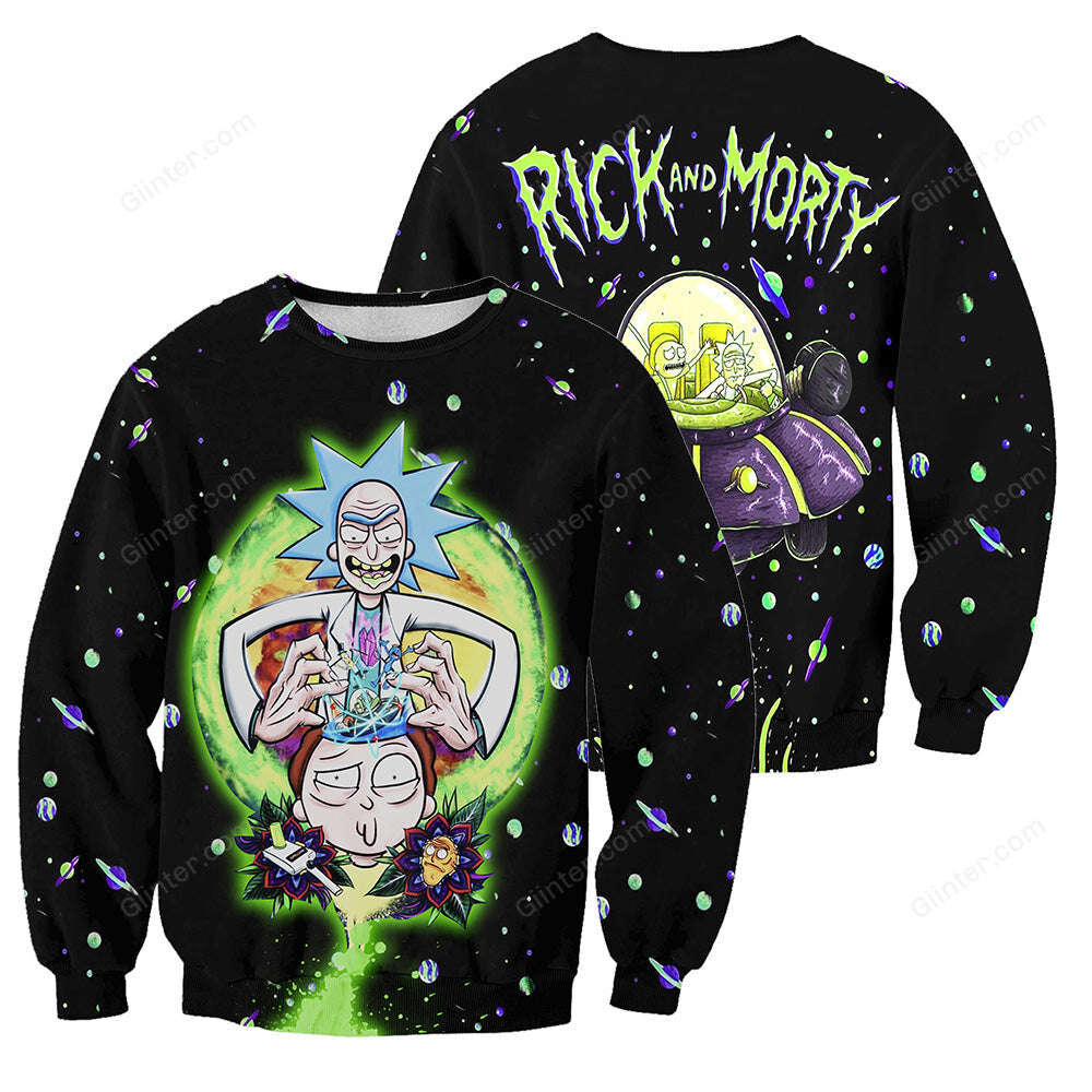 Rick And Morty All Over Printed Shirts For Men & Women 23