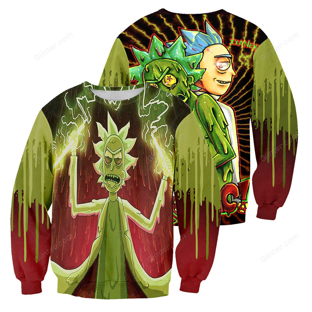 Rick And Morty All Over Printed Shirts For Men & Women 26