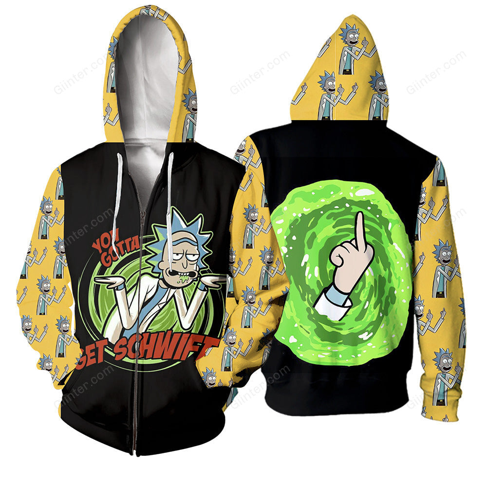 Rick And Morty All Over Printed Shirts For Men & Women 27