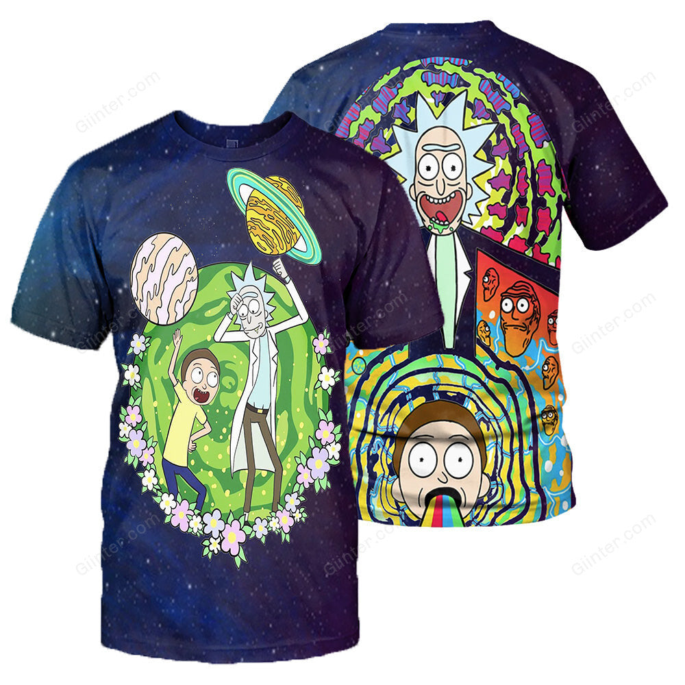 Rick And Morty All Over Printed Shirts For Men & Women 28