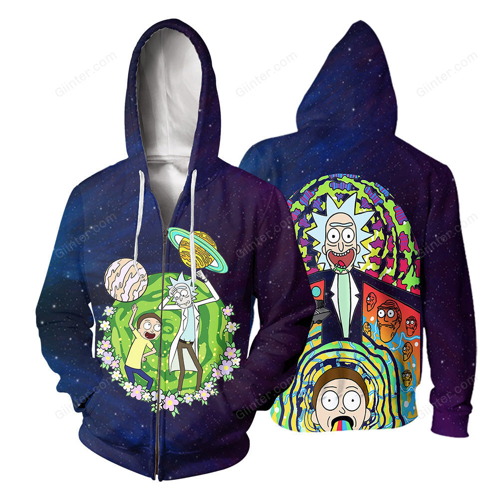 Rick And Morty All Over Printed Shirts For Men & Women 28